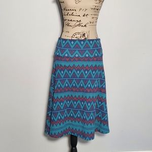 Lularoe midi knee length skirt medium